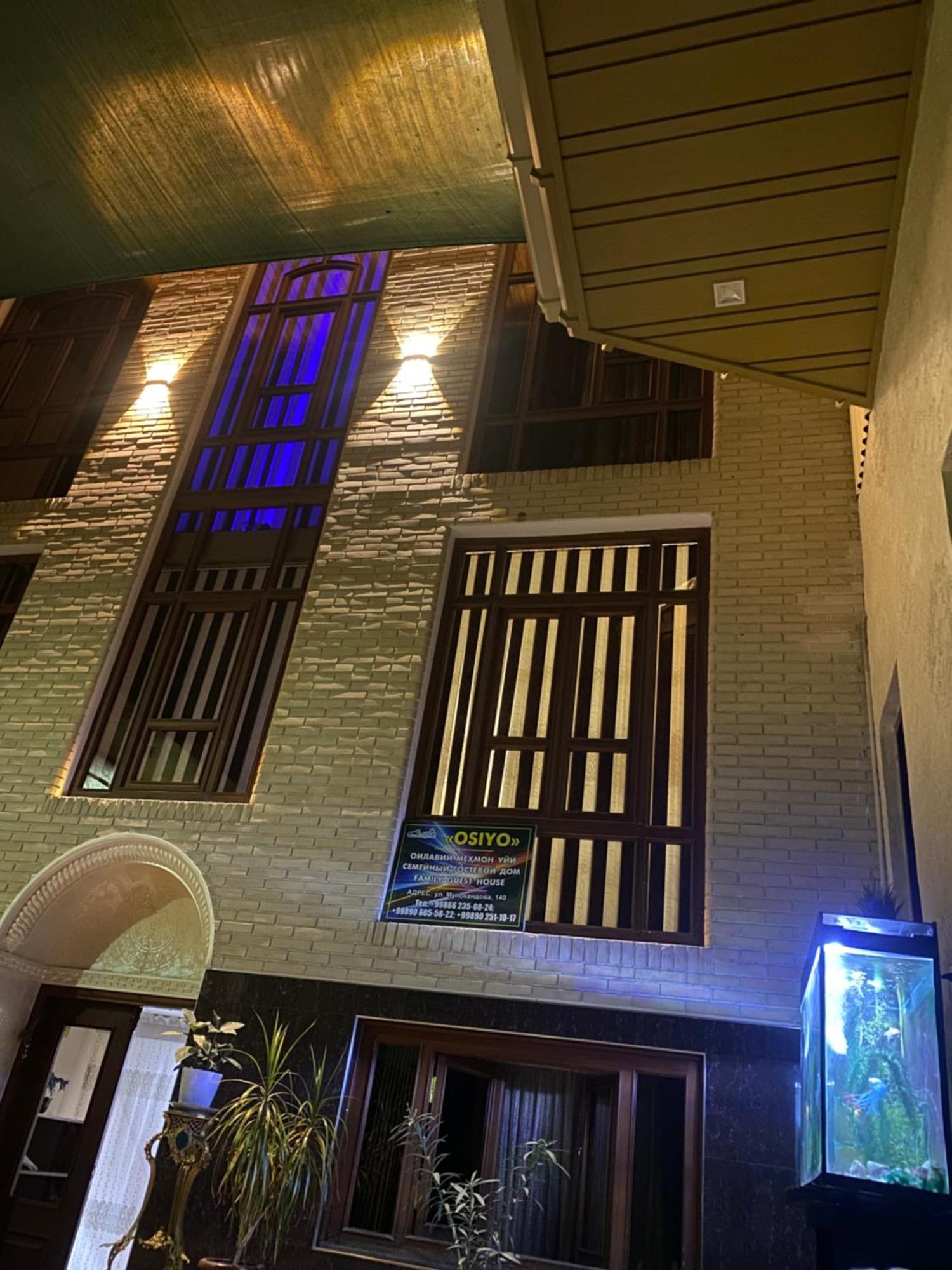Osiyo Otel Semerkant Dış mekan fotoğraf
